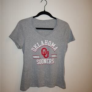 Gray Oklahoma Sooners Women's T-Shirt